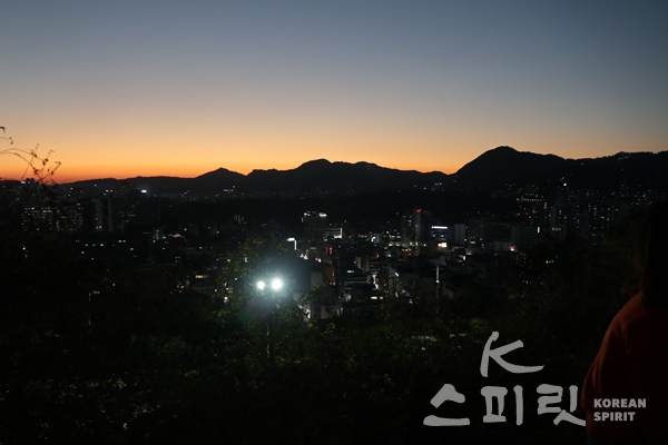 서울 야경. [사진=강나리 기자]