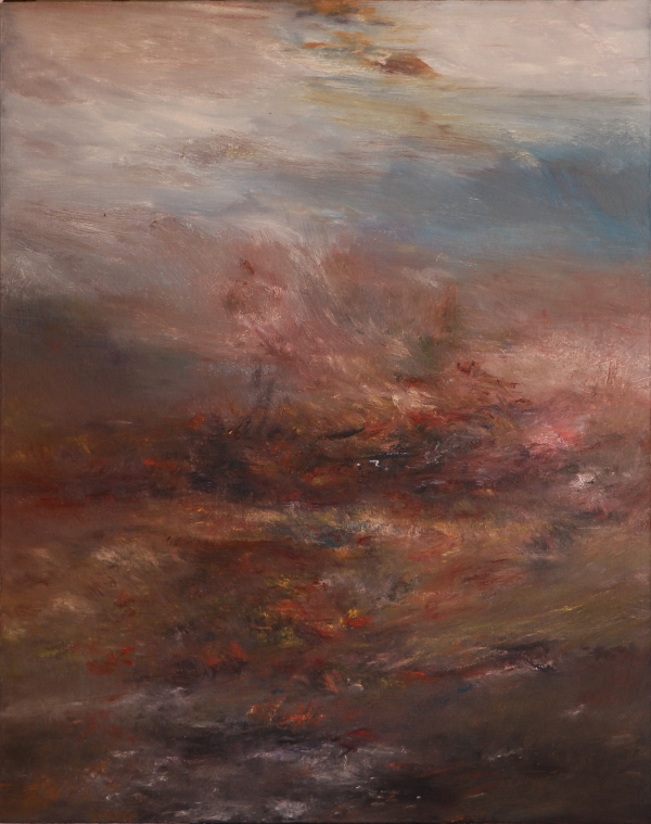 뷰엔 칼루바얀 Buen CALUBAYAN, Ground and Perspective, 2021, Oil on canvas, 122 x 96.5 cm. [사진제공=아라이오갤러리]