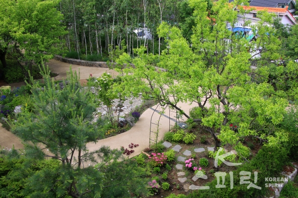 우리정원 부문 대상 '성모마리아 정원' [사진=산림청]