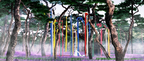 애니메이션 '무녀도' 스틸 ⓒ연필로 명상하기. [이미지 제공=연필로 명상하기]