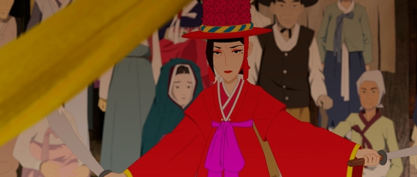 애니메이션 '무녀도' 스틸 ⓒ연필로 명상하기. [이미지 제공=연필로 명상하기]