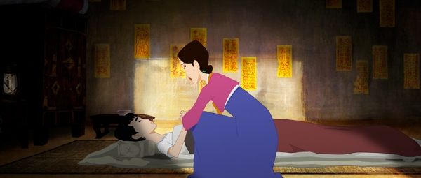 애니메이션 '무녀도' 스틸 ⓒ연필로 명상하기. [이미지 제공=연필로 명상하기]