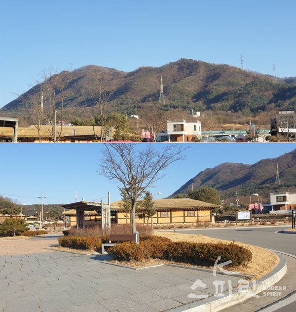 김유정문학촌이 있는 춘천 실레마을은 산들로 둘러싸인 떡시루처럼 보인다고 하여 이름붙여졌다. [사진=강나리 기자]