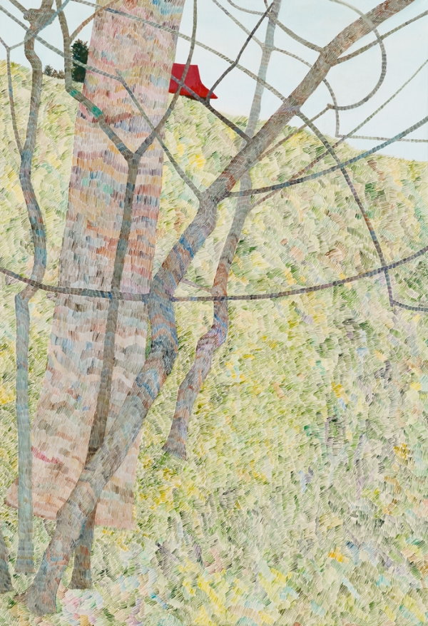 Spring, acrylic on canvas, 72.7x50cm, 2020. [사진=유중아트센터 제공]