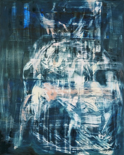 김은진, The Descent from the Cross, oil on canvas, 91x72cm, 2021. [사진=갤러리도스 제공]