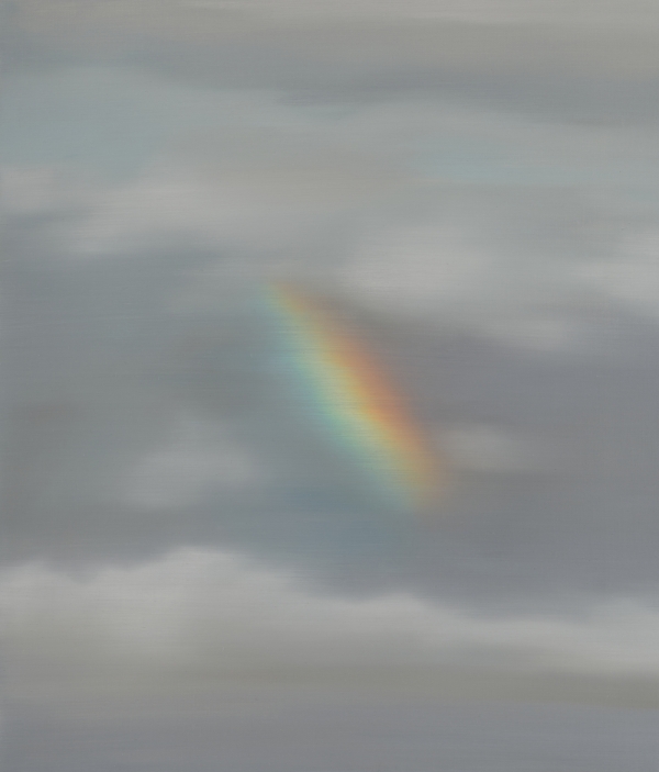 Grey Tinted Rainbow 10  Oil on Canvas  53.0x45.5cm  2021 [사진 갤러리BK]
