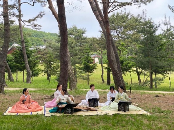 왕릉 음악공연 장면[이미지 문화재청]