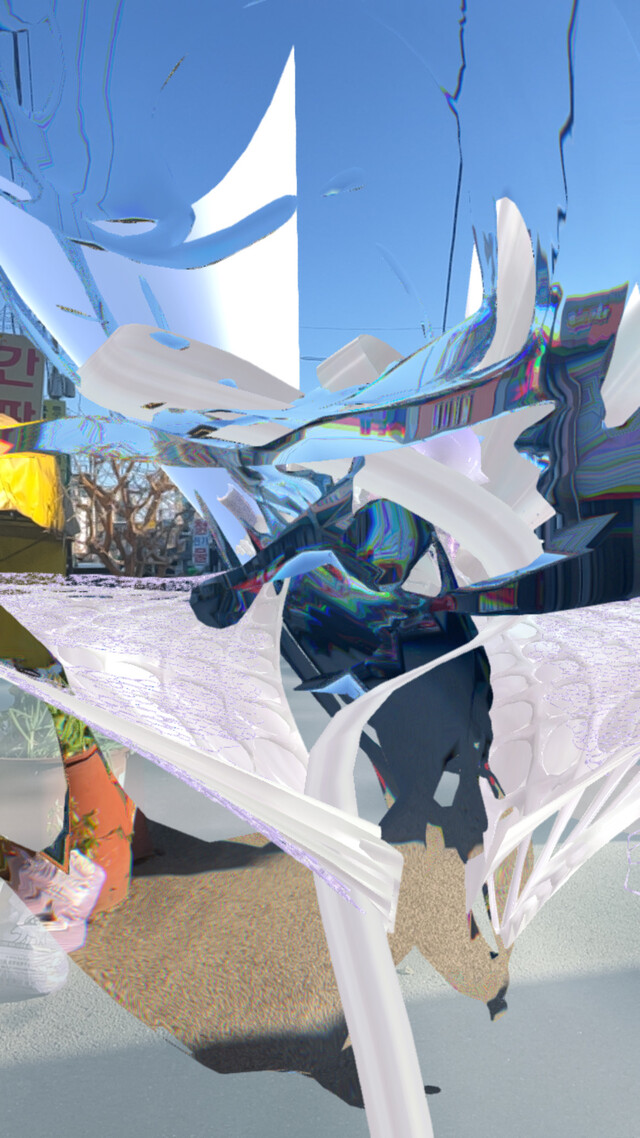 티아레 리보우 & 친친 이, Wa‘a Maha Mua, 2022, AR. "힌터랜드 두 번째 이야기" 커미션 작품. [이미지 PACK]