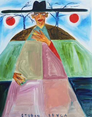 Yerba, 2023, Oil on Canvas, 150 x 122cm [ Ͽ]