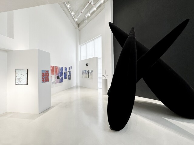 강재원 박현정 작가 "NET/복합체" 展 전시 장면. [사진 갤러리 구조]