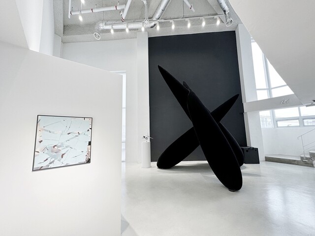 강재원 박현정 작가 "NET/복합체" 展 전시 장면. [사진 갤러리 구조]