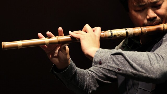 대금연주자 이영섭. 사진 Full Moon Company