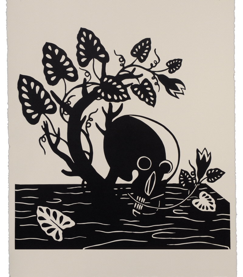조지 네스빗 Jorge Nesbitt, 무제 시리즈 Untitled series, 2018, 종이에 리놀륨 판화 Linogravure on paper, 86x71cm. 사진 한국국제교류재단