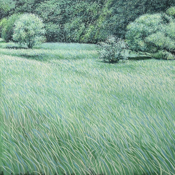 김재현, 자연인상2205, oil on canvas, 91×91cm, 2023. 사진 갤러리그림손