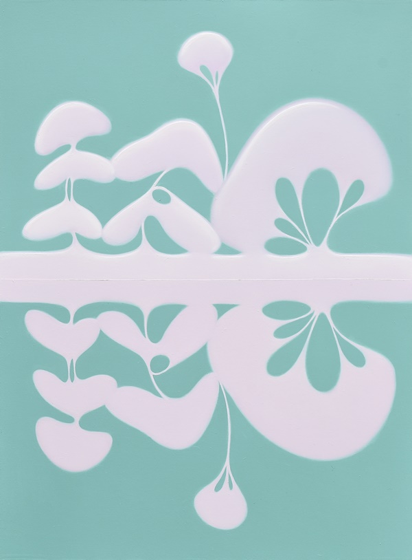 김현정, Decalcomanie, oil on canvas, 130.3x97cm, 2023. 사진 갤러리 그림손