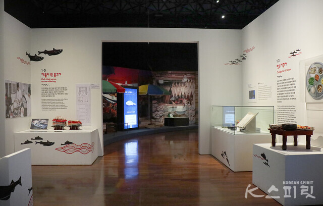 국립민속박물관은 8월 15일까지 기획전시실에서 ‘조명치 해양문화특별전’을 개최한다 [사진 김경아 기자]