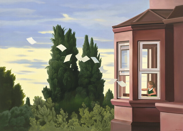 조이스진, '내 편지!', Oil on canvas, 90.9x65.1cm, 2023 [사진 제공 슈페리어갤러리]