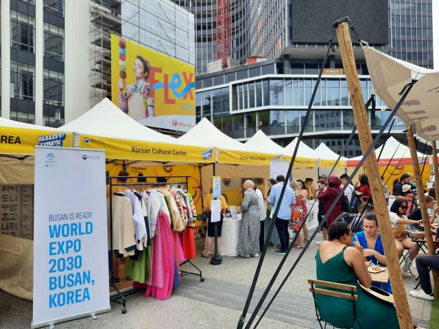 한류 콘텐츠 축제 한복체험 © 벨기에유럽연합 한국문화원