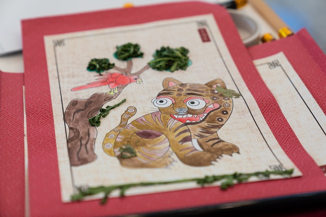 쑥호랑이 만들기. 사진 한국공예디자인문화진흥원