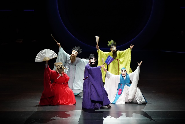 국립부산국악원이 7월 14일부터 개최하는  2023영남춤축제 ‘춤, 보고싶다’의 개막공연 '야류별곡'. 이미지 국립부산국악원