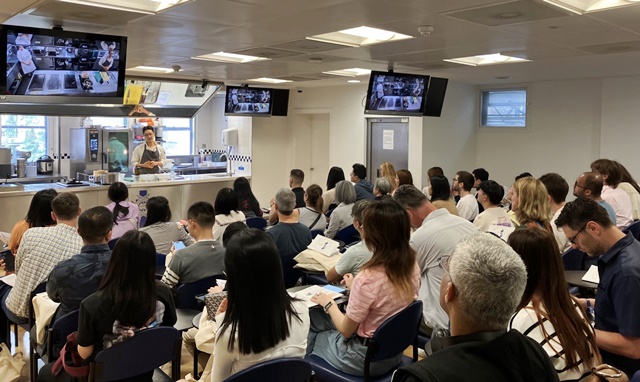 한국 식문화 행사는 7월 1일에는 르 꼬르동 블루 런던 썸머 페스티벌의 일환으로 워크숍을 진행했다.  사진 주영한국문화원