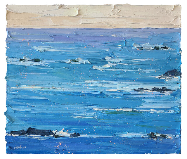 Sound of Waves, 53x45cm, Oil on Canvas, 2023 [사진 아트코드갤러리]