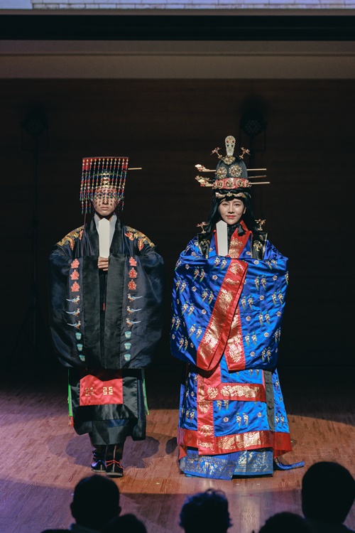 일본 니가타 한복패션쇼. 사진 한문화진흥협회