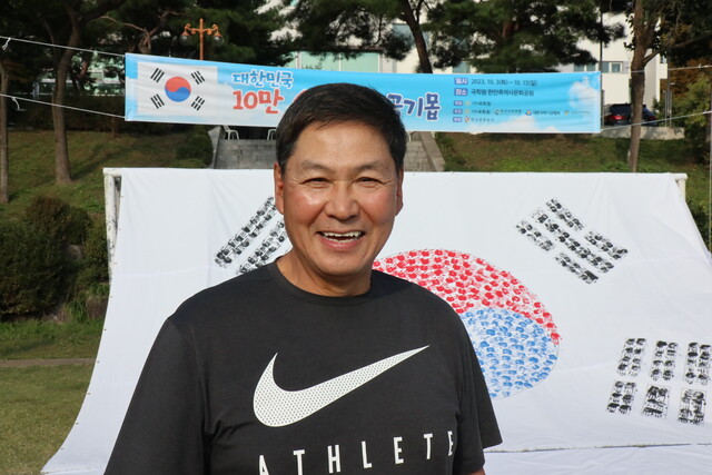 사할린동포 2세 남병호(65세)씨. 사진 권은주 기자.