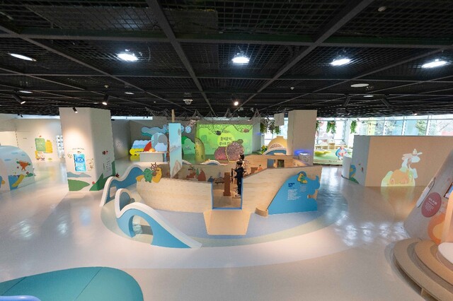 어린이박물관 전시관 내부 전시 모습.  이미지 국립광주박물관
