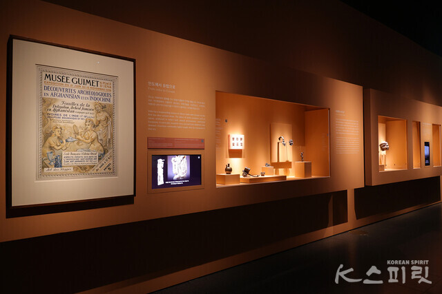 국립중앙박물관은 4월 14일(일)까지 2천 년 전 남인도의 미술 《스투파의 숲, 신비로운 인도이야기》 특별전을 개최한다 [사진 김경아 기자]