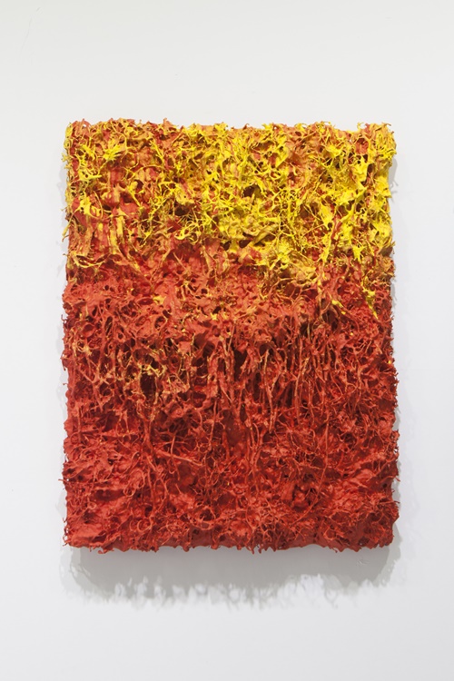 The petrified forest YR2312, 2023, fibers, color and mixed media, 44x55cm. 이미지 갤러리이배