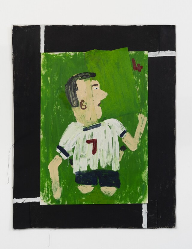 Rose Wylie, Tottenham Colours, 4 Goals_2020 (Photo by Jo Moon Price), Private collection [이미지 제공 헤레디움]