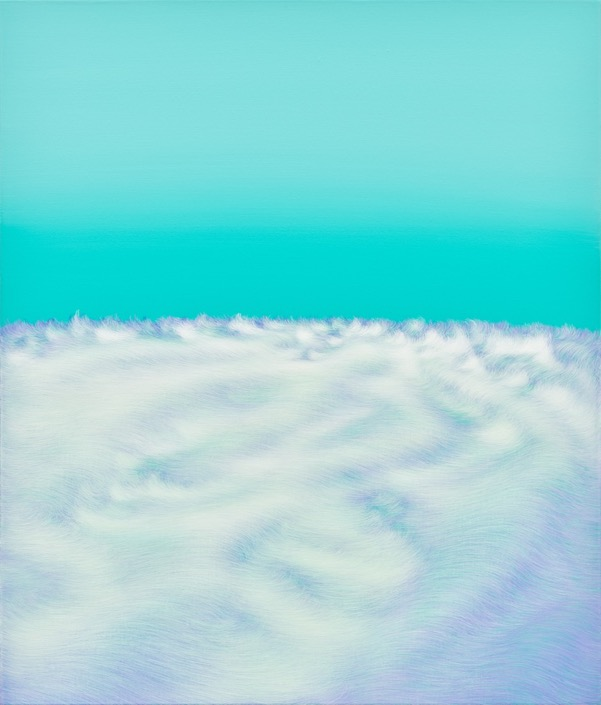 포근한 휘파람 Soft Whistle, 2024, acrylic on canvas. 이미지 아뜰리에아키