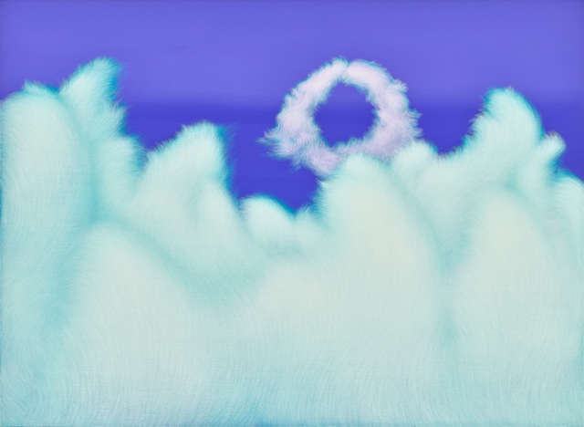 구름 숲 Cloud Forest, 2024, acrylic on canvas, 85×116cm. 이미지 갤러리 아뜰리에 아키