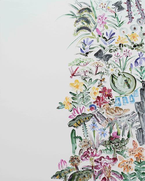 김종학Kim Chong Hak, Untitled, 2023, Acrylic on canvas, 100 × 80.3 cm. 이미지 조현화랑