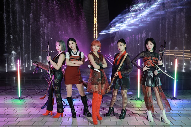 퓨전국악밴드 '그라나다'. 사진  ㈜그라나다