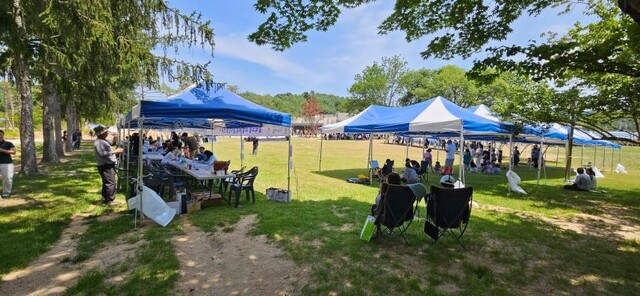 제23회 칠백의사 추모 예능대회 행사장 전경. 이미지 문화재청.