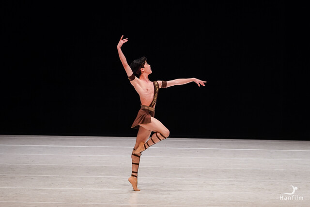 대상 수상 방수혁 경연 장면. 사진 (사)한국발레협회