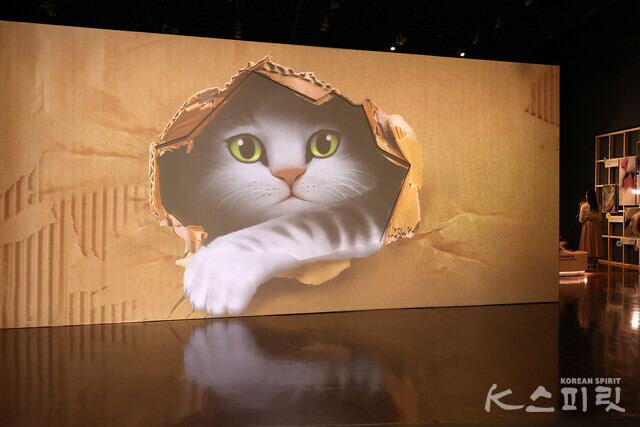 국립민속박물관은 8월 18일(일)까지 기획전시실에서 《요물, 우리를 홀린 고양이》 특별전을 개최한다 [사진 김경아 기자]