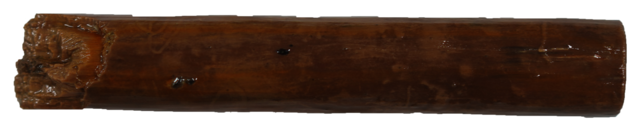 봉축으로 추정되는 목기. 사진 국가유산청.