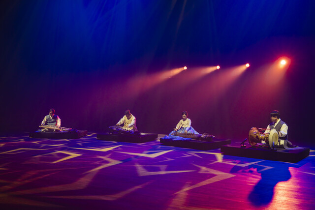 2024 여우락 기자간담회 쇼케이스, 이준, 이태백, 허윤정, 방지원 [사진 제공 국립극장]