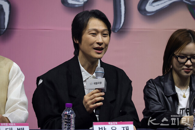 2024 여우락 기자간담회, 박우재 예술감독 [사진 김경아 기자]