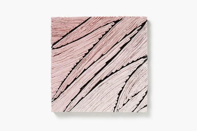 예술적 지층 패치Artistic Stratum Patch P4 1B4, 2024, 30x30cm. 이미지 한국공예·디자인문화진흥원