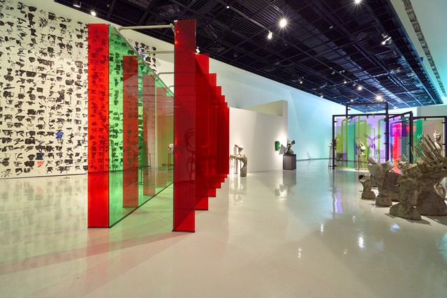 '최옥영_대지를 품고 환경을 조각하다], 영은미술관 1전시장 전시 모습. 이미지 영은미술관