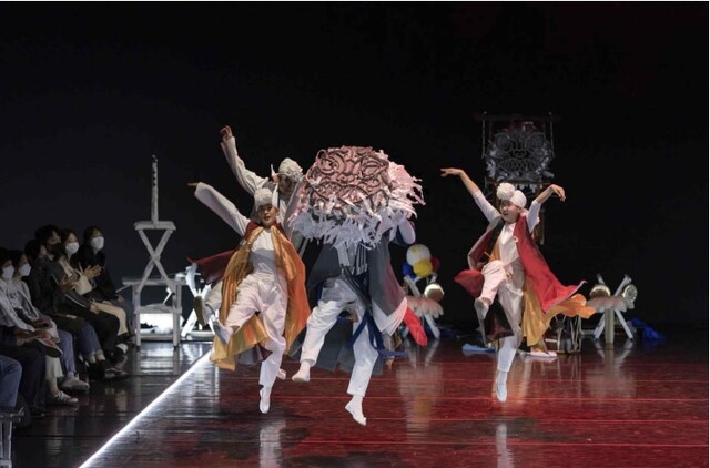 ‘리퀴드 사운드’ 공연 장면. 이미지 국가유산청.