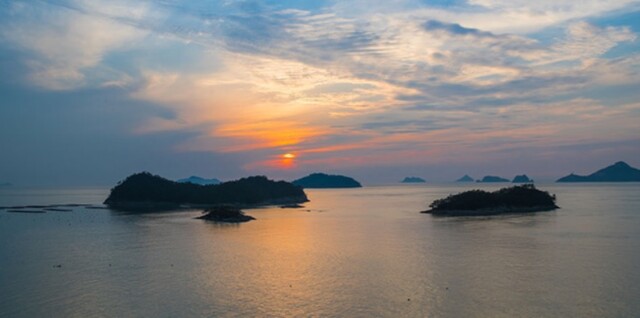 세방낙조 전경. 이미지 진도군청.