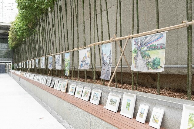 ‘ACC에 반한 스케치’ 전시장 전경. 이미지 아시아문화전당.