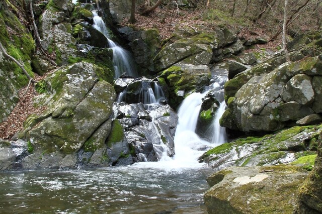 지리산휴양림 소금길 작은 폭포. 이미지 국립자연휴양림관리소.