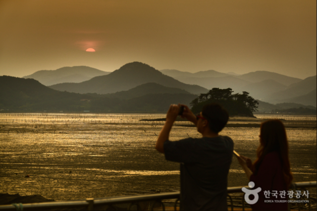 순천 와온해변. 사진 한국관광공사.
