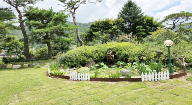 강원도 '무송원'. 사진 무송원 누리집 갈무리.